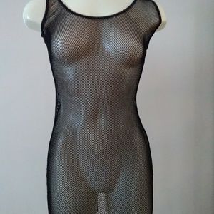 Shame fishnet chemise NWOT